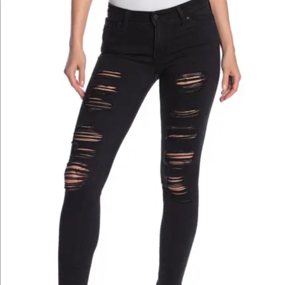 Levi’s 711 Skinny Distressed Jeans